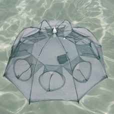 Нейлонова рибальська сітка з 8 отворами: ідеальний вибір для вловлювання риби!